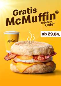Gratis McMuffin zu jedem Café, Cappuccino, Latte Macchiato (Regular/Grande)