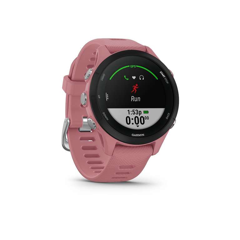 GARMIN FORERUNNER 255S, Smartwatch, 18 mm, Light Pink MEDIAMARKT MwSt-Aktion