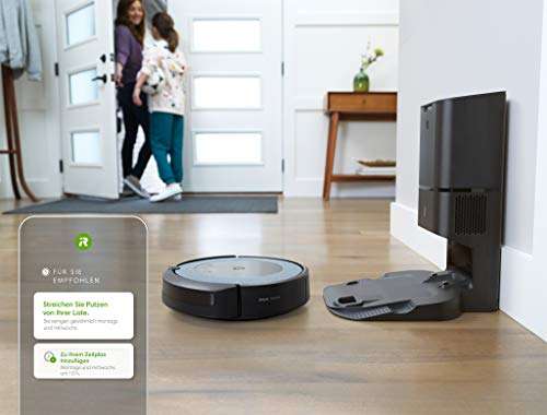 [Amazon WHD] iRobot Roomba i3+ (i3552), Saugroboter mit Absaugstation, 2 Gummibürsten, Sprachassistenten-kompatibel