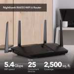 NETGEAR RAX50 WiFi 6 Router AX5400 (6 Streams mit bis zu 6 GBit/s, Nighthawk WLAN Router Abdeckung bis zu 175 m²)