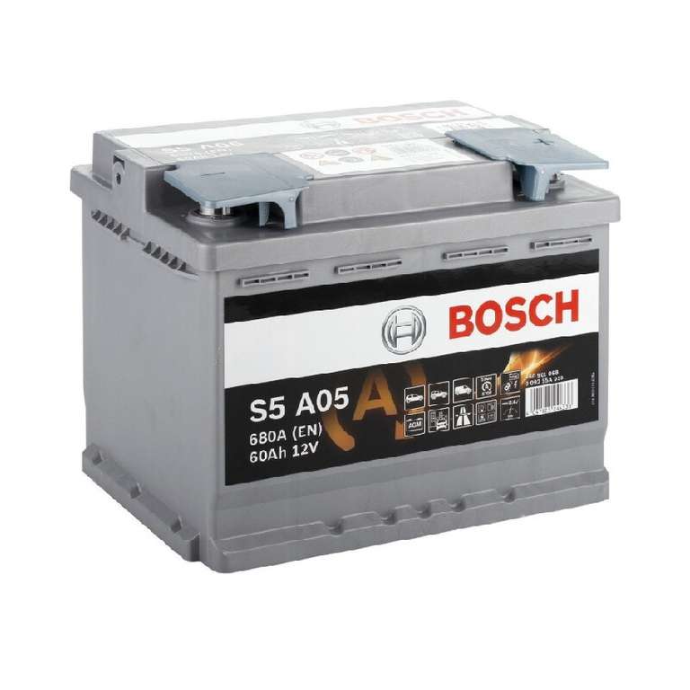 Bosch Autobatterie S5A05 - 60Ah, 680A AGM