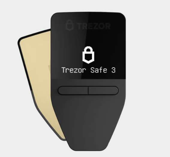 Trezor Safe 3 (Crypto Cold Wallet) - Alternative zu Ledger 10%