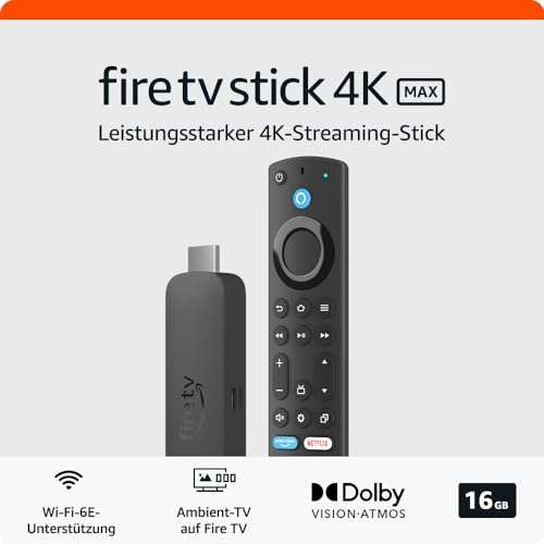 Amazon Fire TV Stick 4K Max (2. Generation) | 4-fach Payback | Trade-In 20% | Prime