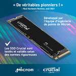 Crucial P3 - SSD - 500 GB - intern - M.2 2280 - PCIe 3.0 (NVMe)