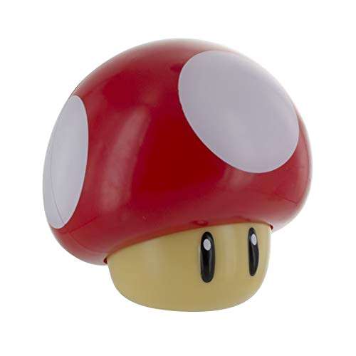 [Amazon Prime] Paladone Tischlampe Super Mario Mushroom 3D Leuchte Icon Light