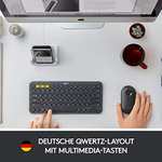 Logitech K380 Kabellose Bluetooth-Tastatur | Deutsches QWERTZ (Prime)