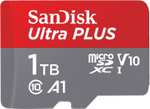 Sandisk Ultra R120 128GB UHS-I U1 für 9,99€ / Ultra Plus 1TB R160 UHS-I U1 für 88€