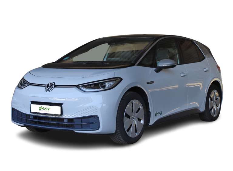 All inclusive e-Fahrzeug Abo, VW ID.3 mtl. 389,00 €, 12 Monate inkl. 12.000 km