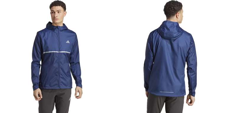 Adidas "Own the Run" Laufjacke blau (Gr. S - XL) für 19,54€ + zzgl. Versand