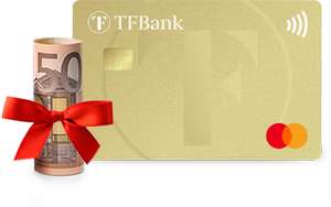 Bei Check24 gibt es kostenlose TF Mastercard Gold Kreditkarte und dafür 50€ Geld Prämie geschenkt und 40 Euro von Tarifcheck Partnerprogramm