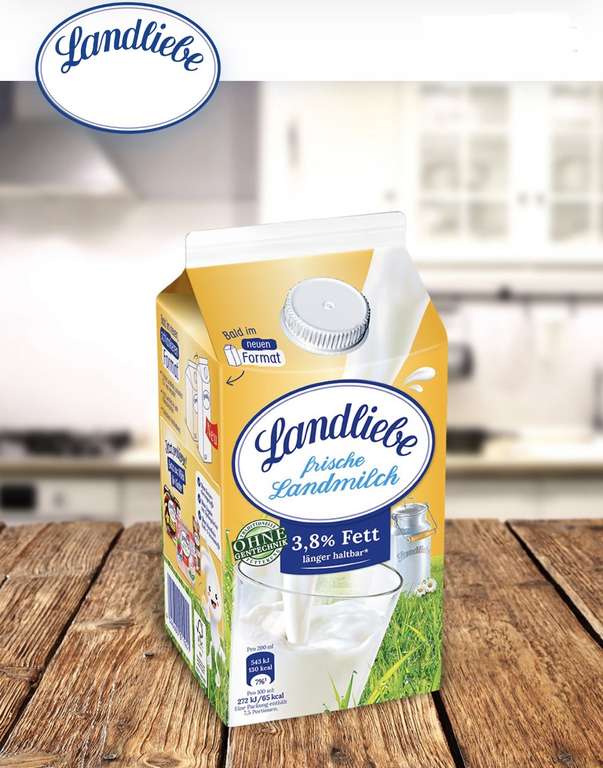 [Kaufland] Landliebe frische Landmilch 1,5L durch Coupon für 0,49€
