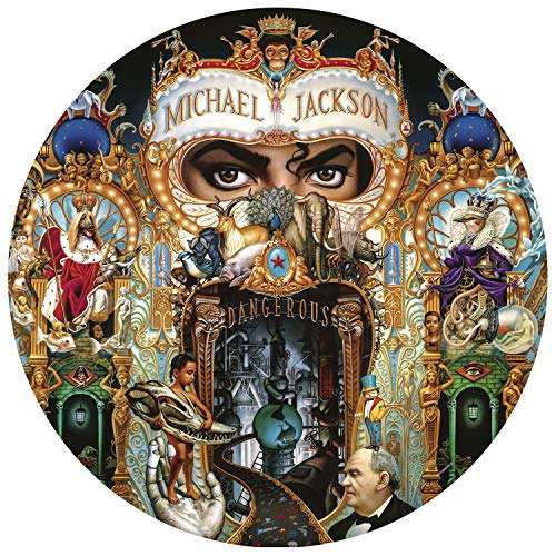AMAZON / MÜLLER (lokal): Michael Jackson DANGEROUS Picture Disc (2x Vinyl)