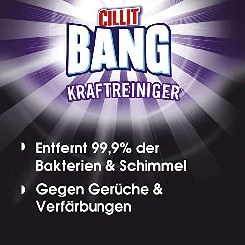 (Prime Spar-Abo) CILLIT BANG Kraftreiniger schwarzer/weißer Schimmel – 1 x 750 ml