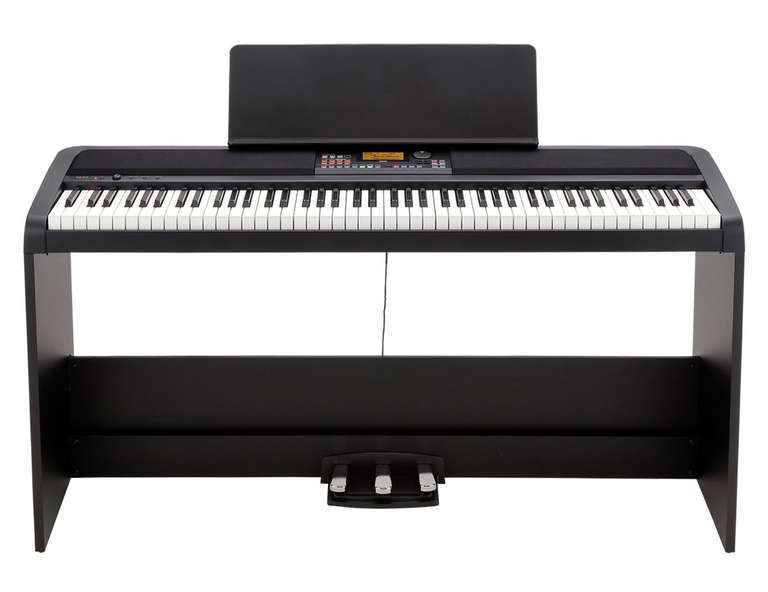 KORG XE20SP Digital Ensemble Piano, 88 Tasten mit Hammermechanik, inkl. Holzständer für 599€ [Bax-Shop]
