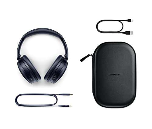 Bose QuietComfort 45 kabellose Noise-Cancelling-Bluetooth-Kopfhörer, Mikro, Einheitsgröße, Mitternachtsblau