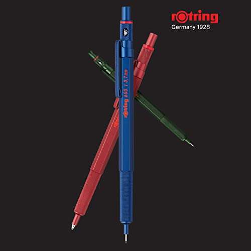 [Prime] rOtring 600 vollmetall Druckbleistift 0,5 oder 0,7 mm, blau, grün, rot ab 22,27€