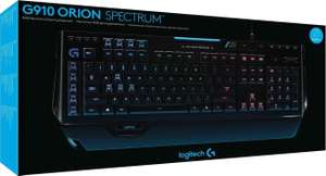 Logitech-Angebote: z.B. G910 Orion Spectrum Mechanische Tastatur - 86,98€ | G935 Wireless Headset - 106,98€ | Brio Stream Webcam - 116,98€