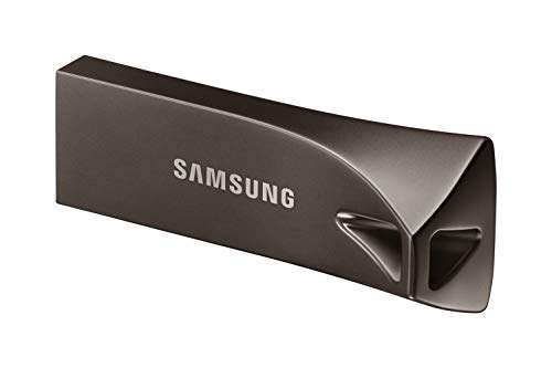 Samsung USB-Stick Typ-A BAR Plus, 256 GB, 400 MB/s Lesen, 110 MB/s Schreiben, widerstandsfähiges USB 3.1 Flash Drive (Prime)