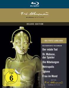 [Amazon] Die Fritz Lang Box - Bluray - Metropolis, Mabuse u.a.