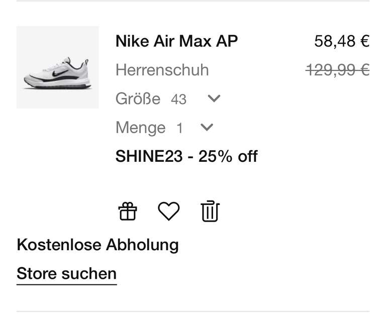 Nike Air Max AP - Herrenschuh in vielen Größen verfügbar