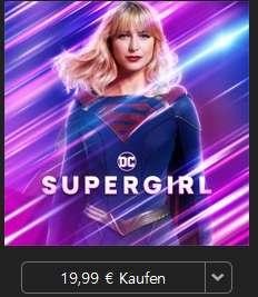 [iTunes] Supergirl (2015-2021) - Komplette HD Kaufserie - deutscher oder englischer Ton - IMDB 6,2