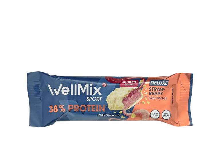 [Rossmann] WellMix 20% || z.B.: Sport Deluxe Protein Riegel für 71 Cent