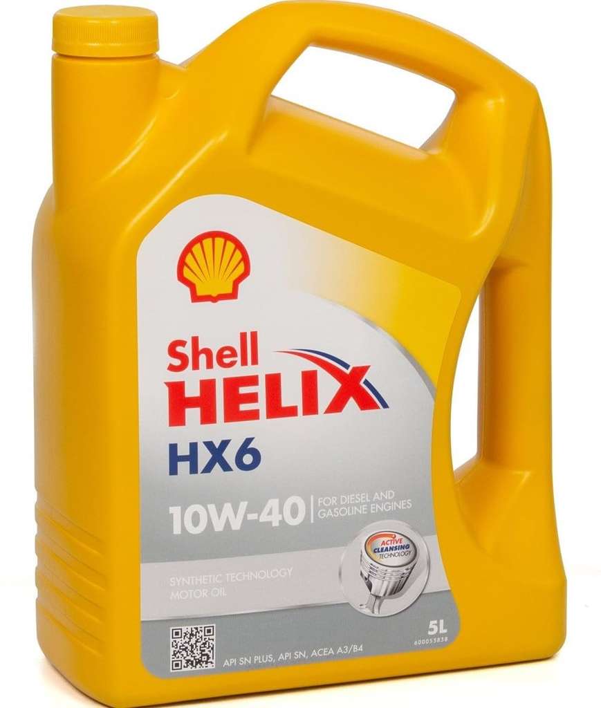 SHELL Helix Motoröl 15W-40 Mineralöl – 1 Liter, ACEA A3/B3, A3/B4, API SL/CF, Für Viele Fahrzeuge