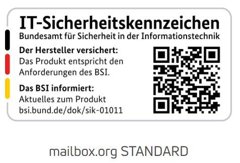 mailbox.org | STANDARD-Tarif | 6 Monate KOSTENLOS für Neukunden | ENDET AUTOMATISCH | BSI IT-Sicherheitskennzeichen | Adventskalender heise
