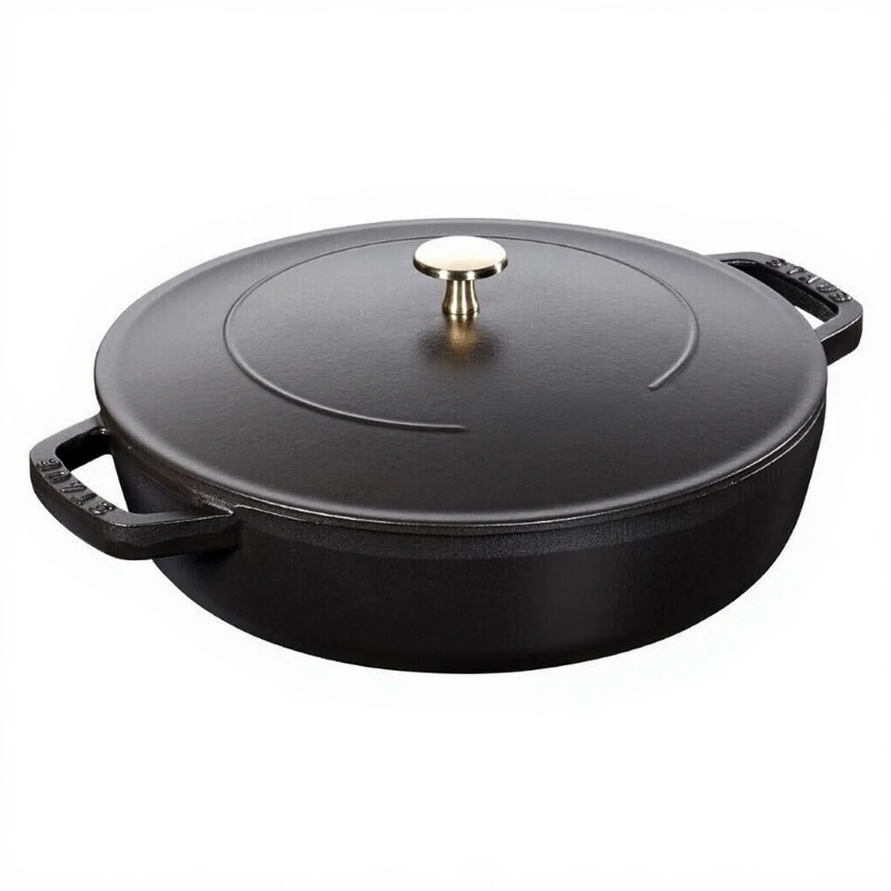 Staub Schmortopf mit Deckel Gusseisen – 28 cm – 3,7 L