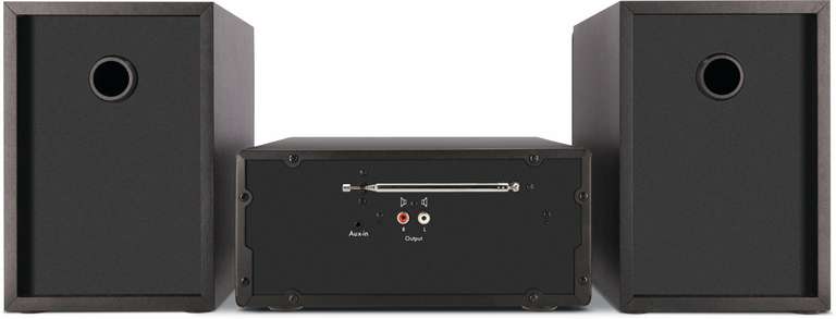 TechniSat DIGITRADIO 700 Micro Stereo Anlage / Radio | DAB+ / UKW (RDS & PLL) | Internetradio | CD | Bluetooth | 2.4" Display | 2 x 20W