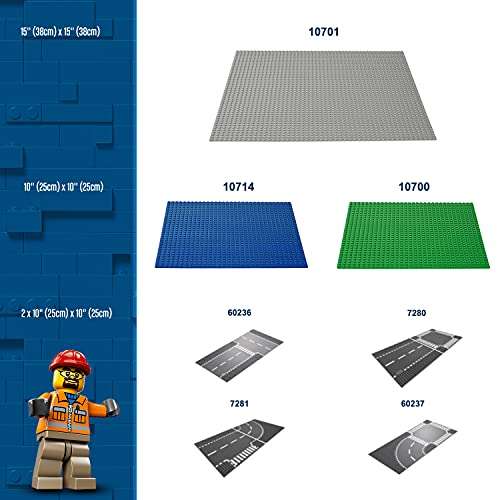 LEGO 10714 Classic Blaue Bauplatte, 25 cm x 25 cm für 4,84€ (Prime Vorbestellung)
