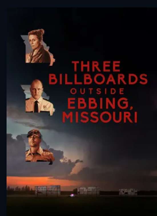 Three Billboards Outside Ebbing, Missouri in 4K UHD (Ton: deutsch/englisch) bei Amazon (IMDB: 8.1/Metacritic: 88%)