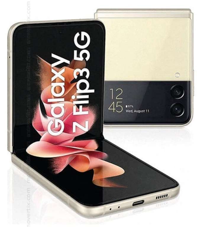 Galaxy Z Flip3 5G - Smartphone (Cremefarben)