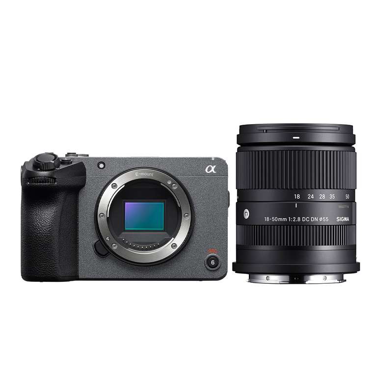 Sony FX30 + Sigma 18-50 mm 1:2,8 (Body eff. 1831,63€)