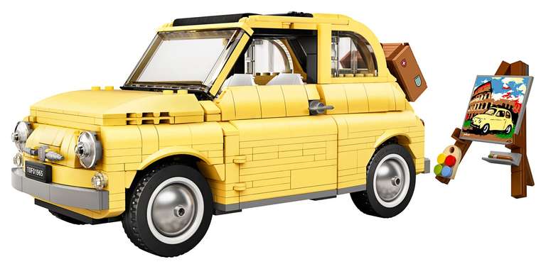 LEGO Creator Expert 10271 gelber Fiat 500 für 55,99€ / EOL 22 + Mondneujahr – VIP-Ergänzungsset (40605)