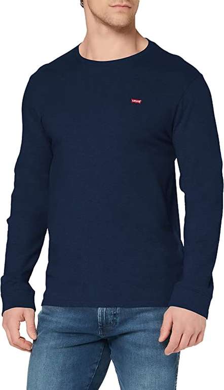 Levi's Herren Long-Sleeve Original Housemark Shirt Gr XS bis XXL für 17,48€ (Prime/Zalando)