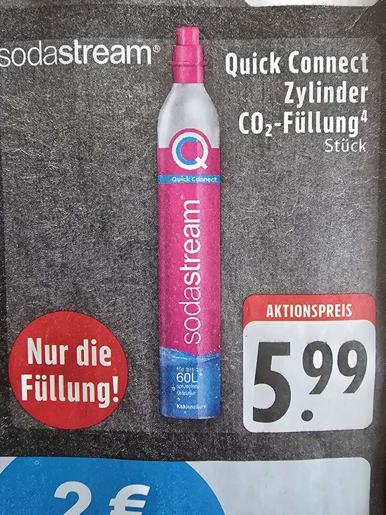 Spannende Sodastream Zylinder Netto Ebenbild