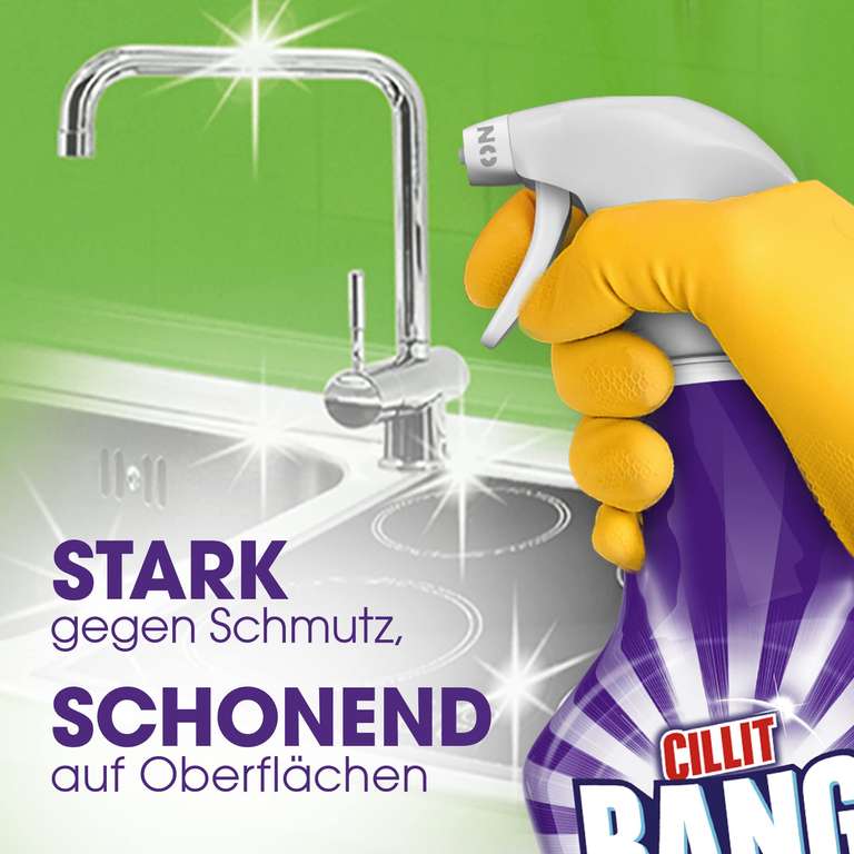CILLIT BANG Kraftreiniger Fettlöser 2,39€,WC-Power Gel 1,99€/ Foamie Shampoo Repair 2,45€/ 2x Bref Power Kalk Schmutz 4,58€ (Spar-Abo Prime)