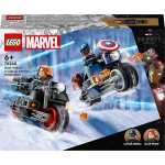 LEGO 76260 Marvel Super Heroes Black Widows & Captain Americas Motorräder + Gratis LEGO 30653 DC Super Heroes Batman 1992