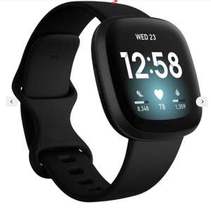 Fitbit Versa 3 Smartwatch mit GPS, NFC für Kontaktlose Bezahlung uvm