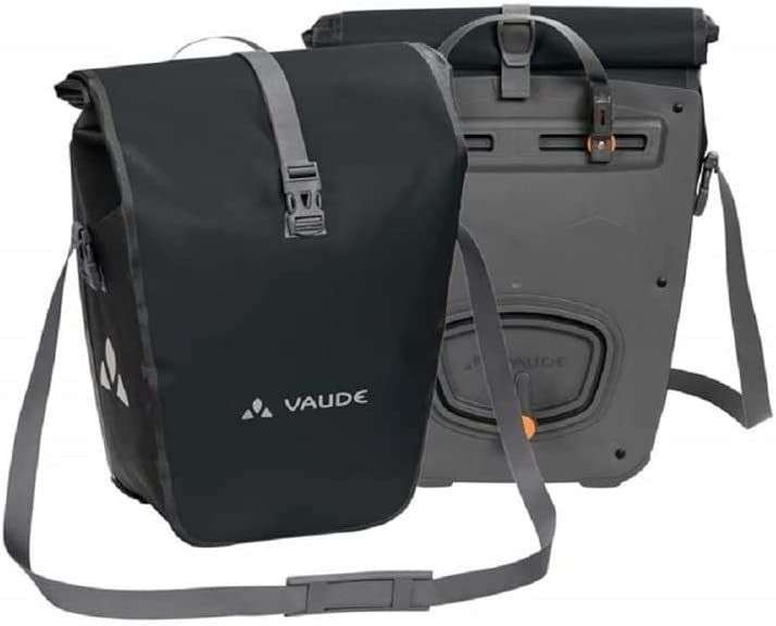 VAUDE Aqua Back Fahrradtasche | Doppelpack Gepäckträgertaschen (2x24 Liter)