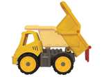 BIG - Power Worker Mini Kipper - Kippfahrzeug geeignet als Sandspielzeug und für das Kinderzimmer, Reifen aus Softmaterial