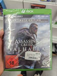 [lokal Mediamarkt Rheine] Assassin's Creed Valhalla Ultimate Edition (Xbox One) für 20€/ Star wars Squadrons PC 1€ uvm..