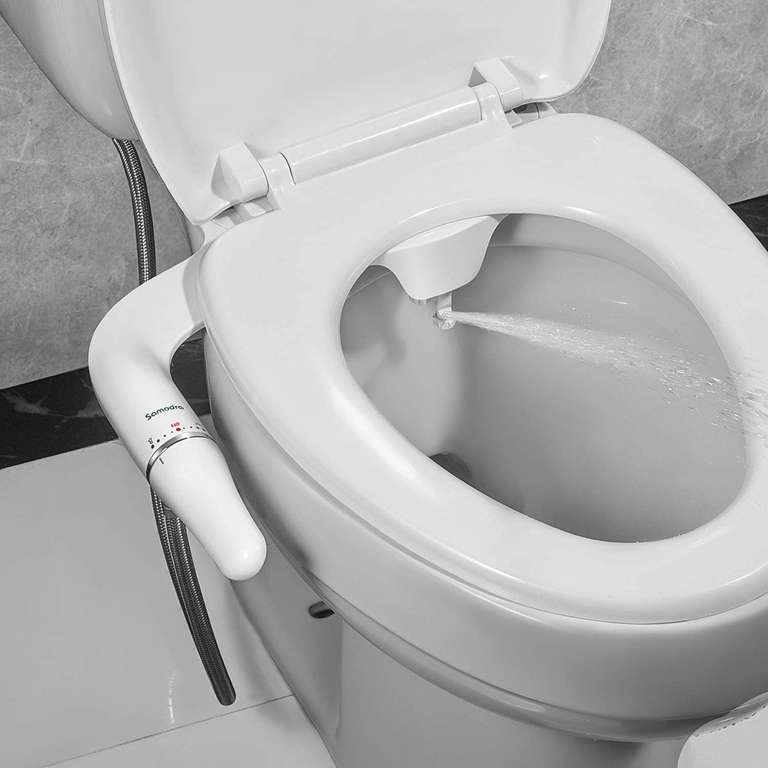 SAMODRA Bidet WC-Aufsatz, hygienische Dusche,spart Papier