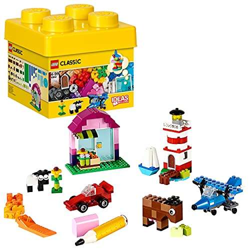 LEGO 10692 Classic Bausteine-Set, buntes Kinderspielzeug ab 4 J. mit Aufbewahrungsbox (Prime)