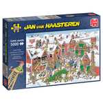 Haasteren 5000 Teile Puzzle - Das Dorf des Weihnachtsmanns