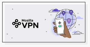 Mozilla VPN für eff. 99Ct. über TopCashback für einen Monat, Jahrespreis wäre 30,38€