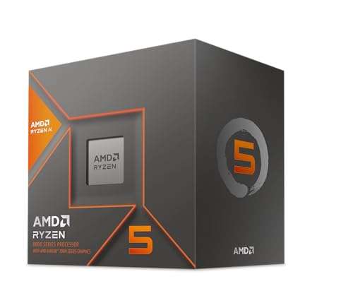 [Amazon] AMD Ryzen 5 8600G, 6C/12T, 4.30-5.00GHz, boxed (Sockel AM5, Zen 4, Radeon 760m)