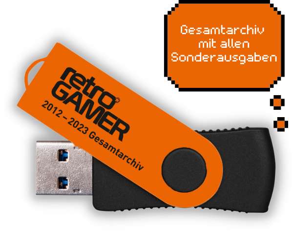 Retro Gamer Archiv-Stick 2012-2023 (32 GByte)