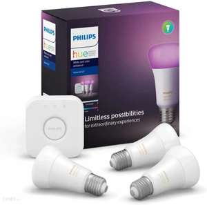 Philips Hue WACA E27 3er Pack BT Starter-Set (WLAN, Amazon Alexa, Google Home, Apple Home Kit)